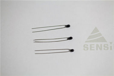 Radial Epoxy Coated NTC Thermistor Chips With Bare Tinned Copper Clad Steel Lead Wire