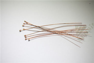 Radial Glass Encapsulated NTC Thermistor For Temperature Sensing High Delicacy