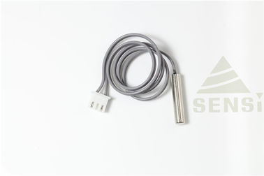 10K 3950 1% NTC Stainless Steel Tube Temperature Sensor With PVC Wire