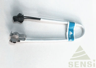 SUS Pipe Clamp Temperature Sensor with Fibreglass Silica Gel Tube Outside