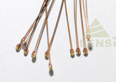Radial Glass Encapsulated NTC Thermistor For Temperature Minsing High Delicacy