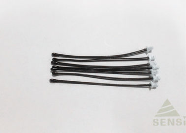 Pearl Shaped Precision NTC Thermistor , NTC Electronic Component Epoxy Coated