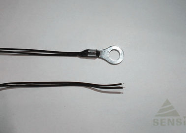 Round Ring Flat Surface Mount Temperature Sensor , NTC Thermistor Probe