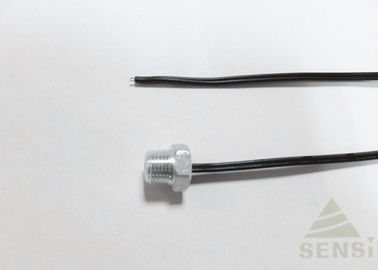 Screw Threaded Temperature Sensor , Aluminium NTC Sensor Probe Fast Heating