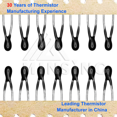 AEC-Q200 Qualified Epoxy Coated NTC Thermistor 3.0 mm Max Body Diameter