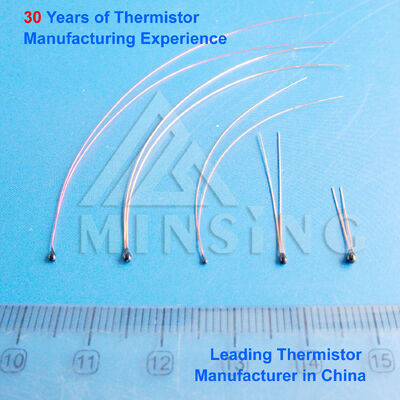Epoxy Coated NTC Thermistor with Enameled Lead Wires for Digital Thermometers