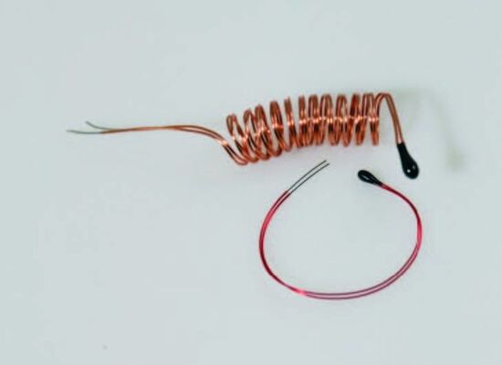 Epoxy Coated NTC Thermistor with Enameled Lead Wires for Digital Thermometers