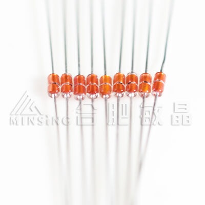 MF58 Axial Glass-Sealed NTC Thermistor, 100K ±1% High Precision, B3990