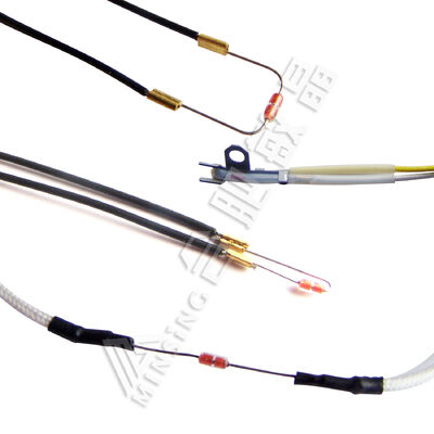 MF58 Axial Glass-Sealed NTC Thermistor, 100K ±1% High Precision, B3990