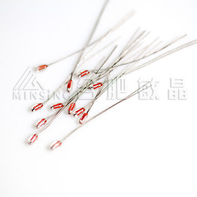 Radial Glass-Encapsulated NTC Thermistor MF58 100KΩ B3950 High Sensitivity for Temperature Sensing