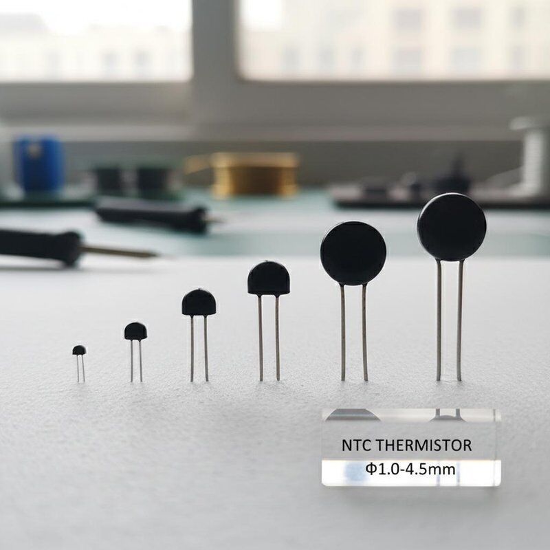 DIP Resistor Negative Temperature Coefficient Thermistor Φ1.0 to Φ4.5mm Component Designed for Accurate Temperature Sensing and Circuit Stability