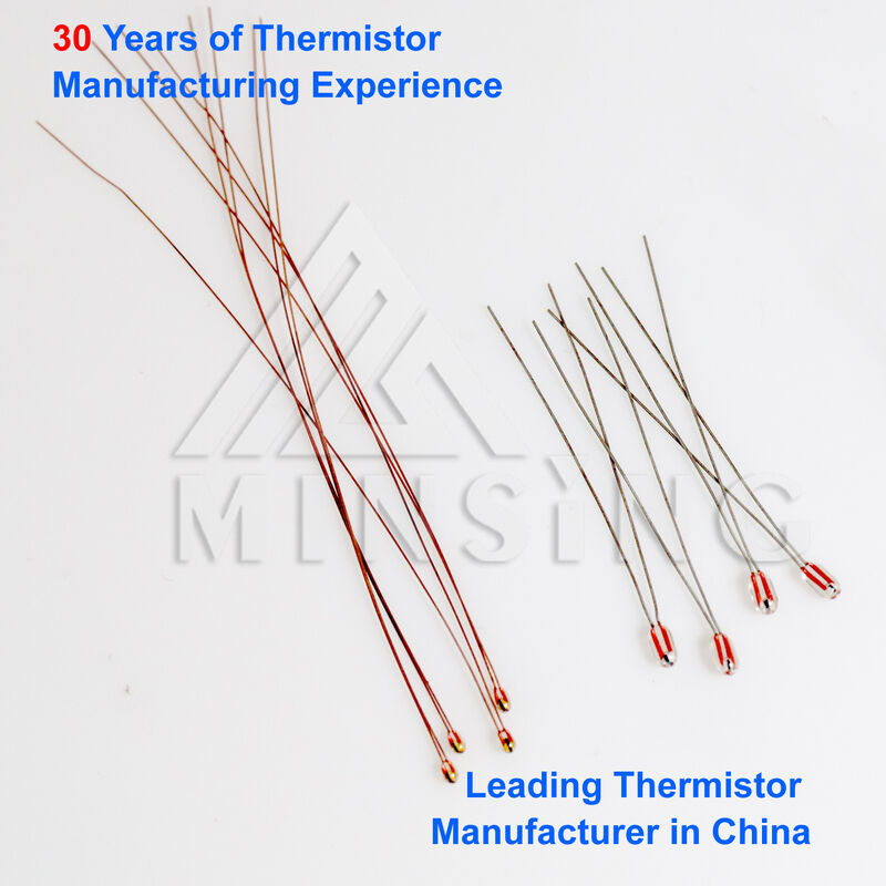 Fixed Structure Negative Temperature Coefficient Thermistor, Radial Glass-sealed NTC Thermistor