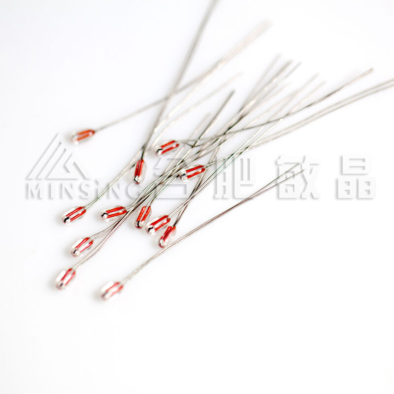 Radial Glass-Encapsulated NTC Thermistor MF58 100KΩ B3950 High Sensitivity for Temperature Sensing